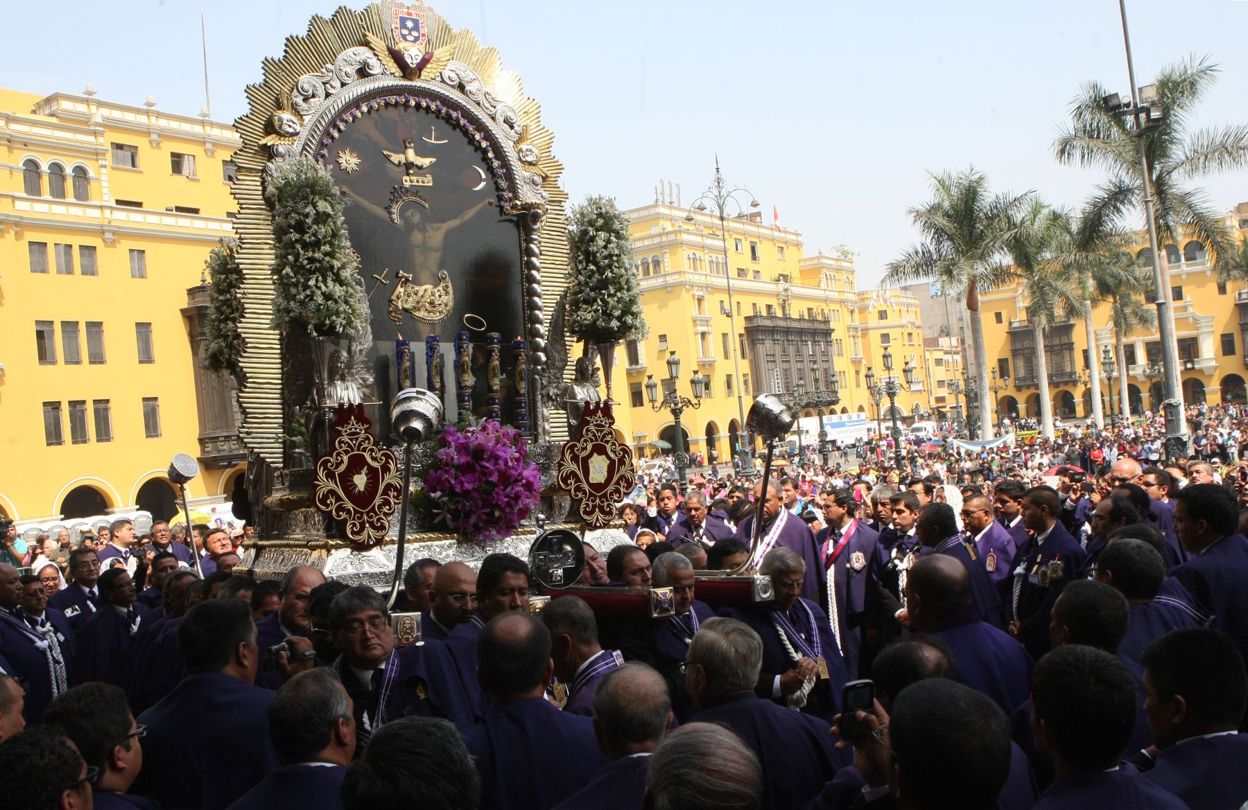 Imagen De Cristo Moreno Retorna Hoy A Santuario De Las Nazarenas