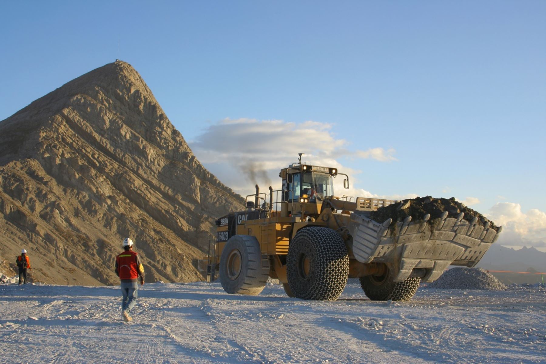 Actividad minera en Perú. Foto: Cortesía Ministerio de Energía y Minas.