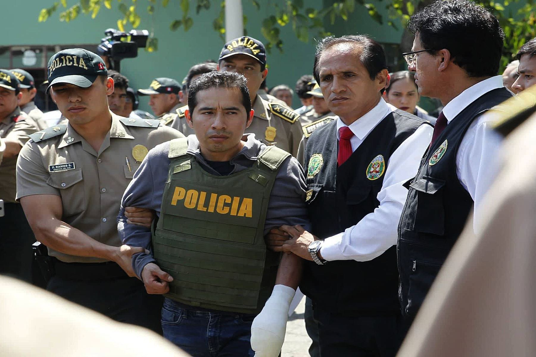 Carlos Hualpa, agresor confeso de Eyvi Agreda. Foto: Agencia Andina