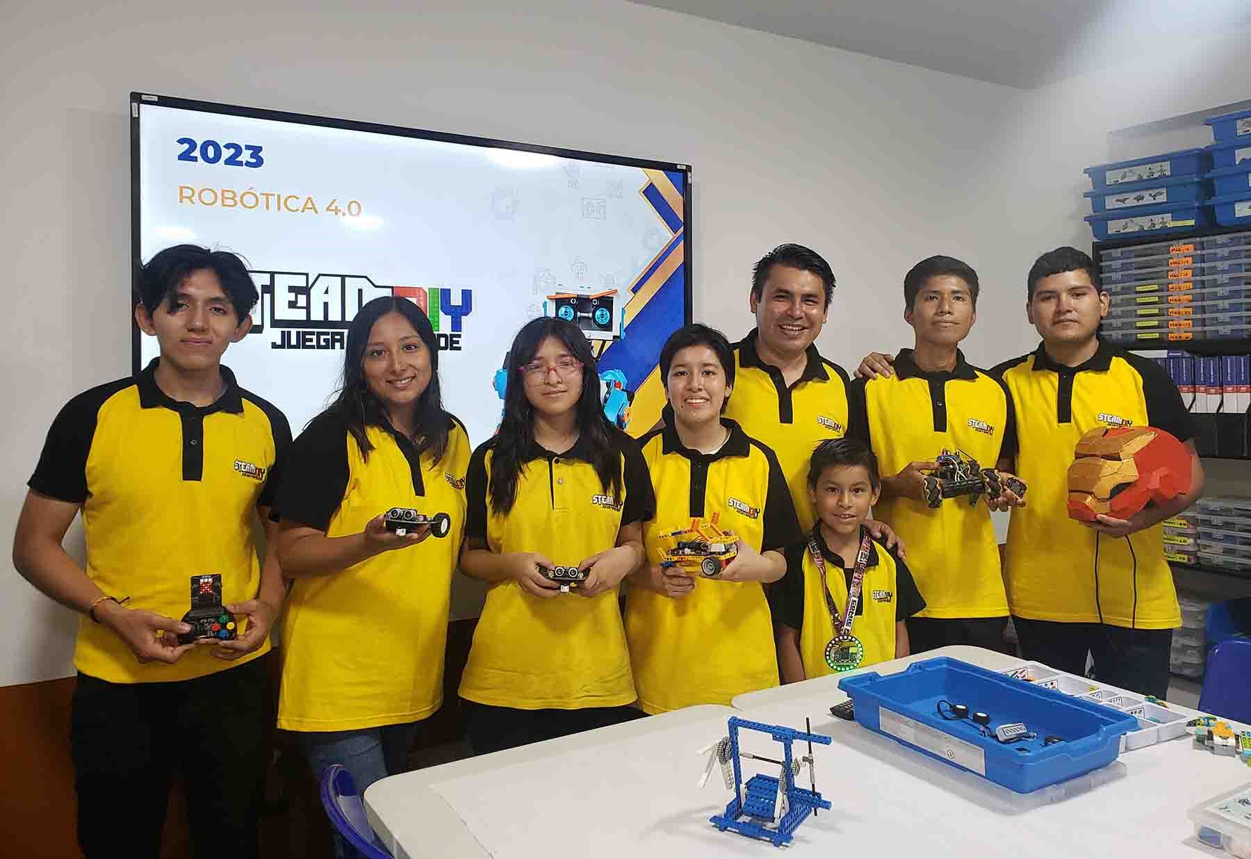 Ni a Con Elevado Coeficiente Intelectual Cre Robot mata Basura Y La 