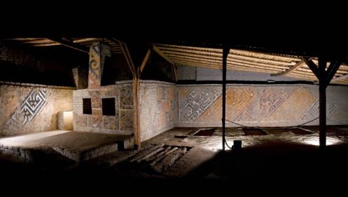 Los restos de la Señora de Cao se exhiben en el museo de sitio del complejo arqueológico El Brujo.