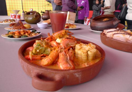 El chupe de camarones es un plato emblemático de Arequipa.