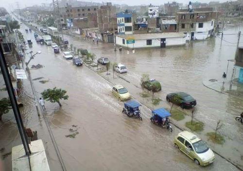 Chiclayo fue una de las ciudades afectadas por el Fenómeno El Niño costero de 2017.