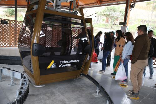 El teleférico de Kuélap dio un impulso gigantesco a la llegada de turistas a Amazonas.