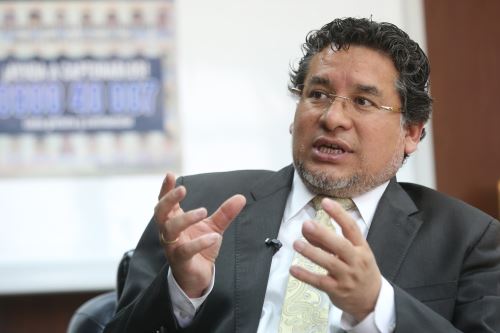 Presidente ejecutivo de Devida, Rubén Vargas.
