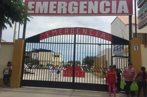 Los heridos más graves fueron trasladados al Hospital Regional Docente de Trujillo.