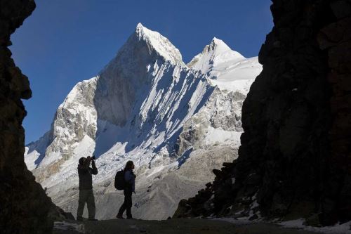 El nevado Huascarán es el más alto del Perú con 6,768 metros sobre el nivel del mar. Foto: Sernanp