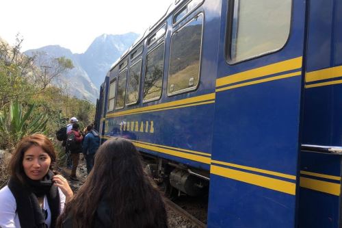 Decenas de pasajeros que se dirigían a Machu Picchu fueron los más afectados por el choque de trenes.