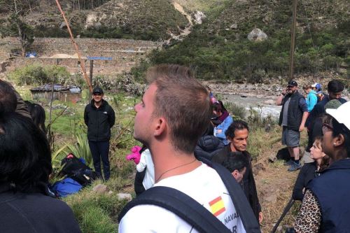 Choque de trenes a Machu Picchu dejó varios heridos.