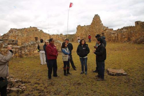 Ministra de Cultura, Patricia Balbuena, anunció que una misión de la Unesco visitará el complejo Marcahuamachuco.