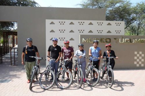 Turistas podrán recorrer en bicicleta la ruta, que incluye las Salinas Norte, Túcume Viejo, Parque Principal, huaca Las Balsas y el Museo de Sitio Túcume.