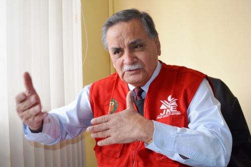 Presidente del Jurado Electoral Especial (JEE) de Cajamarca, Francisco Herrera Chávez.