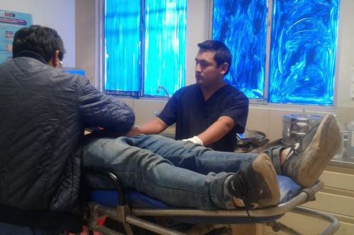 Los heridos fueron trasladados al hospital Víctor Ramos Guardia de Huaraz.