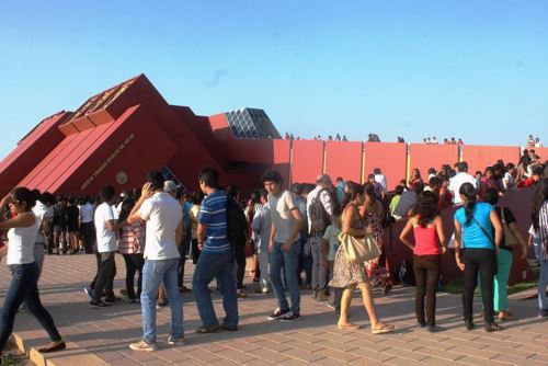 Miles de turistas recibe cada año el Museo Tumbas Reales de Sipán, en la región Lambayeque.