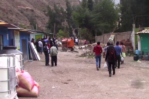 El crimen causó conmoción en la población del distrito de Palca, en Huancavelica.