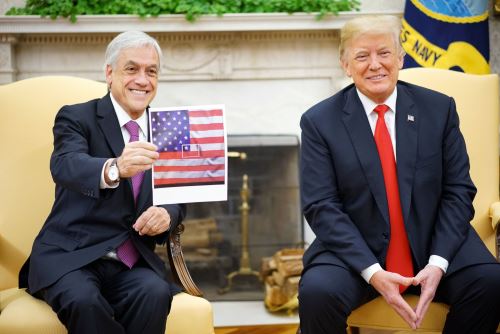 Reunión entre Piñera y Donald Trump