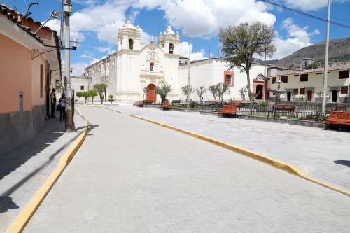 Con las obras se mejoran el ornato del centro histórico de Ayacucho.