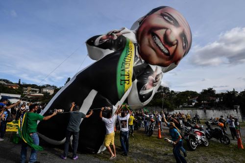 Partidarios de Jair Bolsonaro