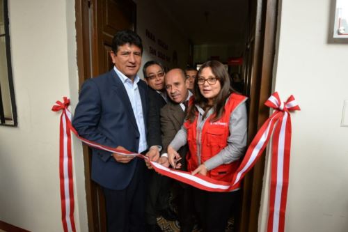 La ministra de la Mujer y Poblaciones Vulnerables, Ana María Mendieta, inauguró hoy la primera Unidad de Protección Especial (UPE) en la región Cajamarca.