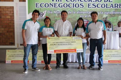 En el concurso participaron escolares de diversas provincias de la región San Martín.