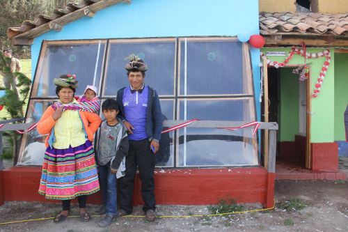 Familias del distrito ayacuchano de Chuschi estarán protegidas de las bajas temperaturas con 'casitas calientes'.