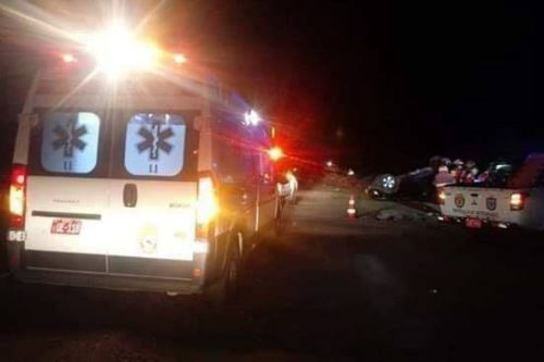 Heridos fueron trasladados a establecimientos de salud cercanos al lugar del accidente.