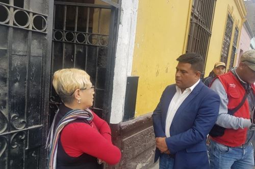 Alcalde electo del Rímac Pedro Rosario durante su gestión remodelará 206 predios para convertirlos en viviendas. Municipalidad del Rimac
