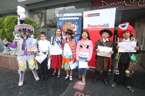 Un total de 27 niños llegaron a la fase final del concurso 'Los Abuelos Ahora'.