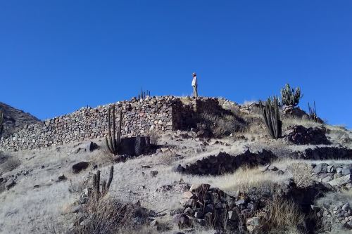 La erupción del volcán Huaynaputina en 1600 afectó viviendas, andenes, canales de agua y corrales.