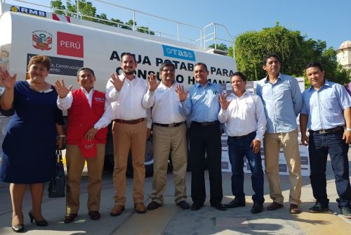 Viceministro de Construcción y Saneamiento, Juan Tarazona, anunció acciones para garantizar servicio de agua en Tumbes.