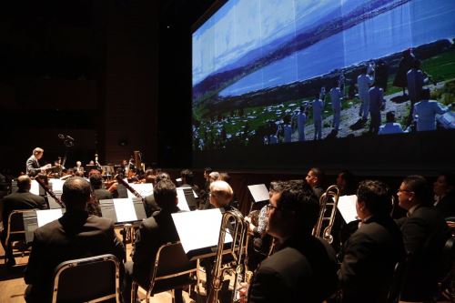 Orquesta Sinfónica Nacional ofreció presentación durante el lanzamiento de la Festividad de la Virgen de la Candelaria 2019, en el Gran Teatro Nacional.