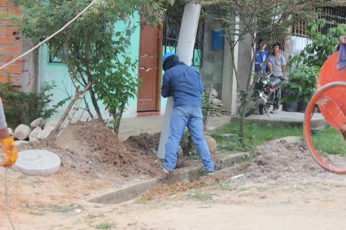 Obras se ejecutan en la ciudad de Tarapoto y en los distritos de Morales y Banda de Shilcayo.