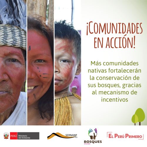 Sernanp y Programa Bosques iniciaron campaña de afiliación de comunidades indígenas.