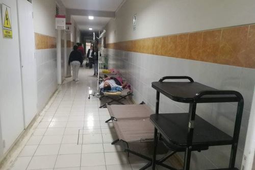Los heridos de accidente en la vía Carhuaz-Chacas fueron llevados a diversos establecimientos de salud de la ciudad de Huaraz.
