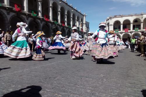 Arequipa celebró tercer aniversario de declaratoria de la danza del wititi como Patrimonio Cultural Inmaterial de la Humanidad.