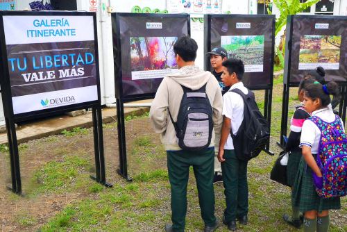 Devida resaltó la importancia que los jóvenes conozca el daño que causa la droga.