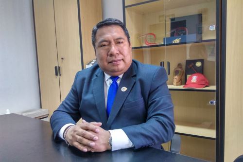 Gerente regional de Control de Áncash de La Contraloría General de la República, David Quiroga Paiva.