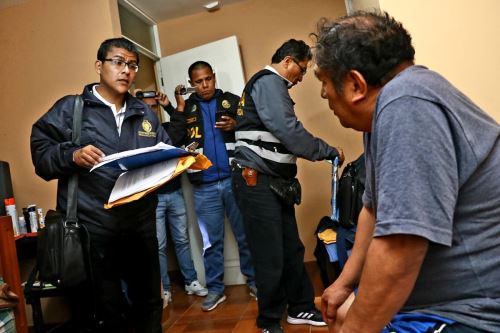 Además del alcalde de Lunahuaná fueron detenidas otras ocho personas.