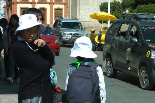 Senamhi recomendó a la población de Huancayo a no exponerse a los rayos solares a partir de las 10:00 horas.