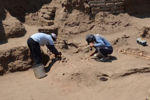 El complejo arqueológico El Chorro está ubicado en el distrito chiclayano de Pomalca.