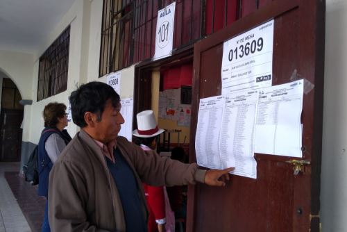 El JEE del Cusco instó a la población cusqueña a cumplir con su deber cívico antes de las 16:00 horas.