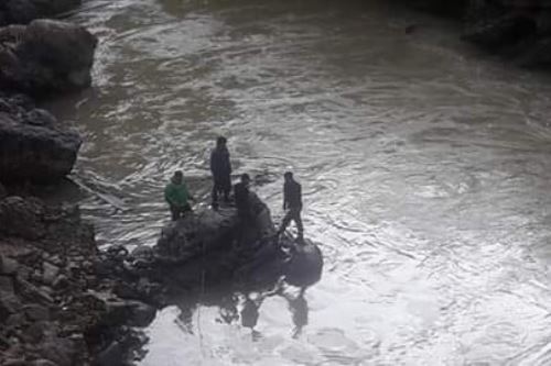 En el río Mantaro, a la altura del distrito de Llocllapampa, región Junín, se registró una emergencia.