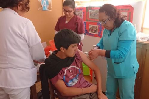 Se espera inmunizar al total de la población escolar de Cusco antes que termine el año lectivo.