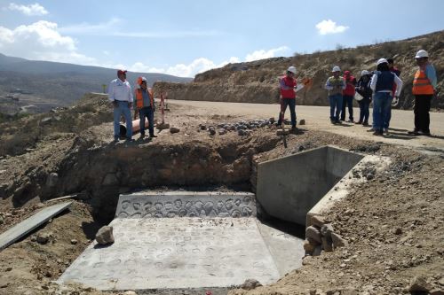 El viceministro de Transportes, Carlos Estremadoyro,empezó su recorrido en la región Arequipa.