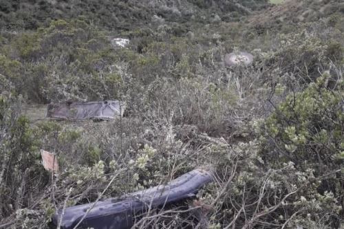 Vehículo cayó a un precipicio en la provincia de Anta, en Cusco.