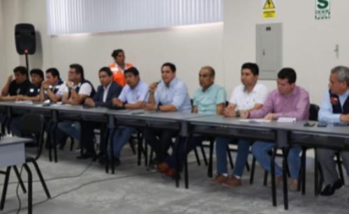 Funcionarios del Gobierno Regional de La Libertad sostendrán reuniones en los próximos días con las autoridades de esas localidades declaradas en emergencia.