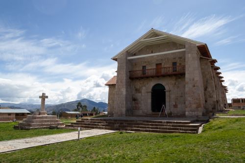 Templo se construyó en la colonia por constructores indígenas inca.
