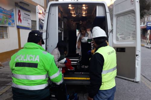 Heridos del accidente de tránsito en la carretera Central fueron trasladados a diversos hospitales. Foto: Ministerio del Interior