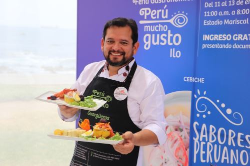 Feria gastronómica Perú, Mucho Gusto se realizará del 11 al 13 de enero en Ilo.