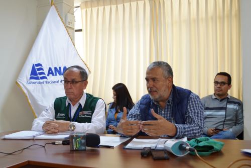 Jefe de la ANA, Walter Obando, ofreció conferencia para detallar trabajo desarrollado en la zona afectada por relave minero en Hualgayoc.